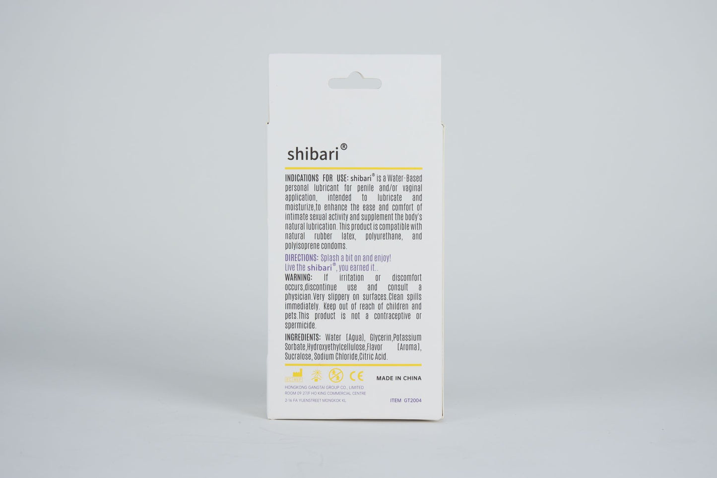 Banana - flavored human Body lubricant