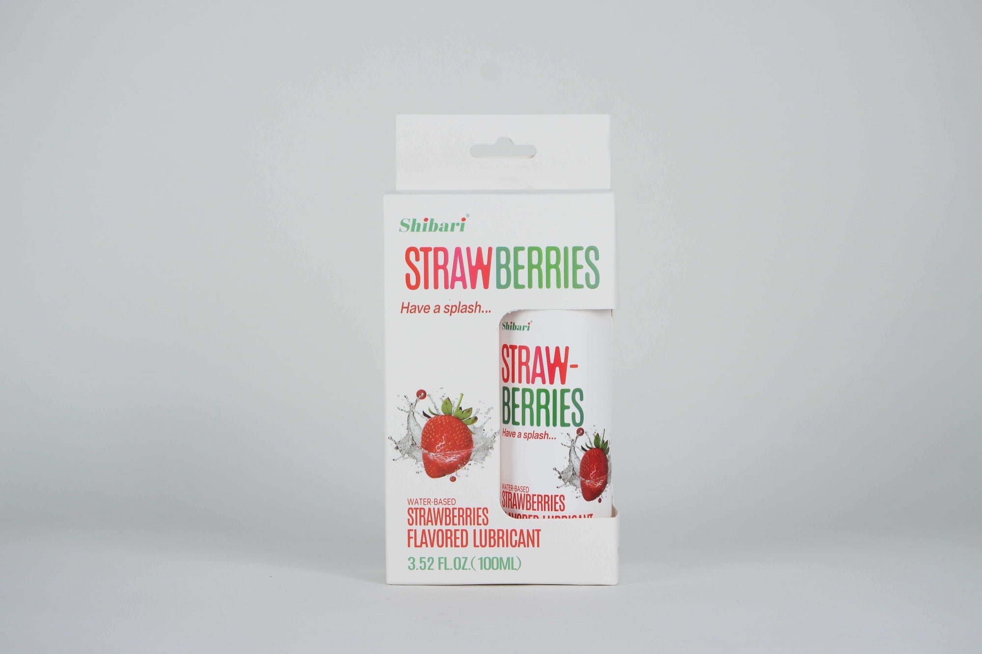 Strawberry-flavored human body lubricant