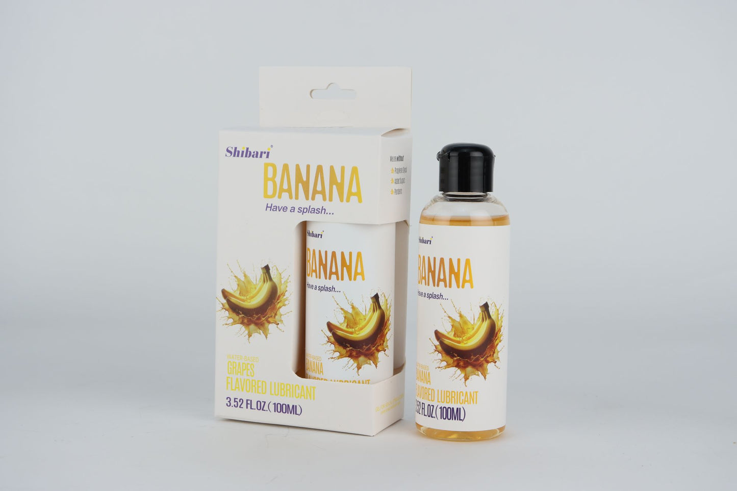 Banana - flavored human Body lubricant